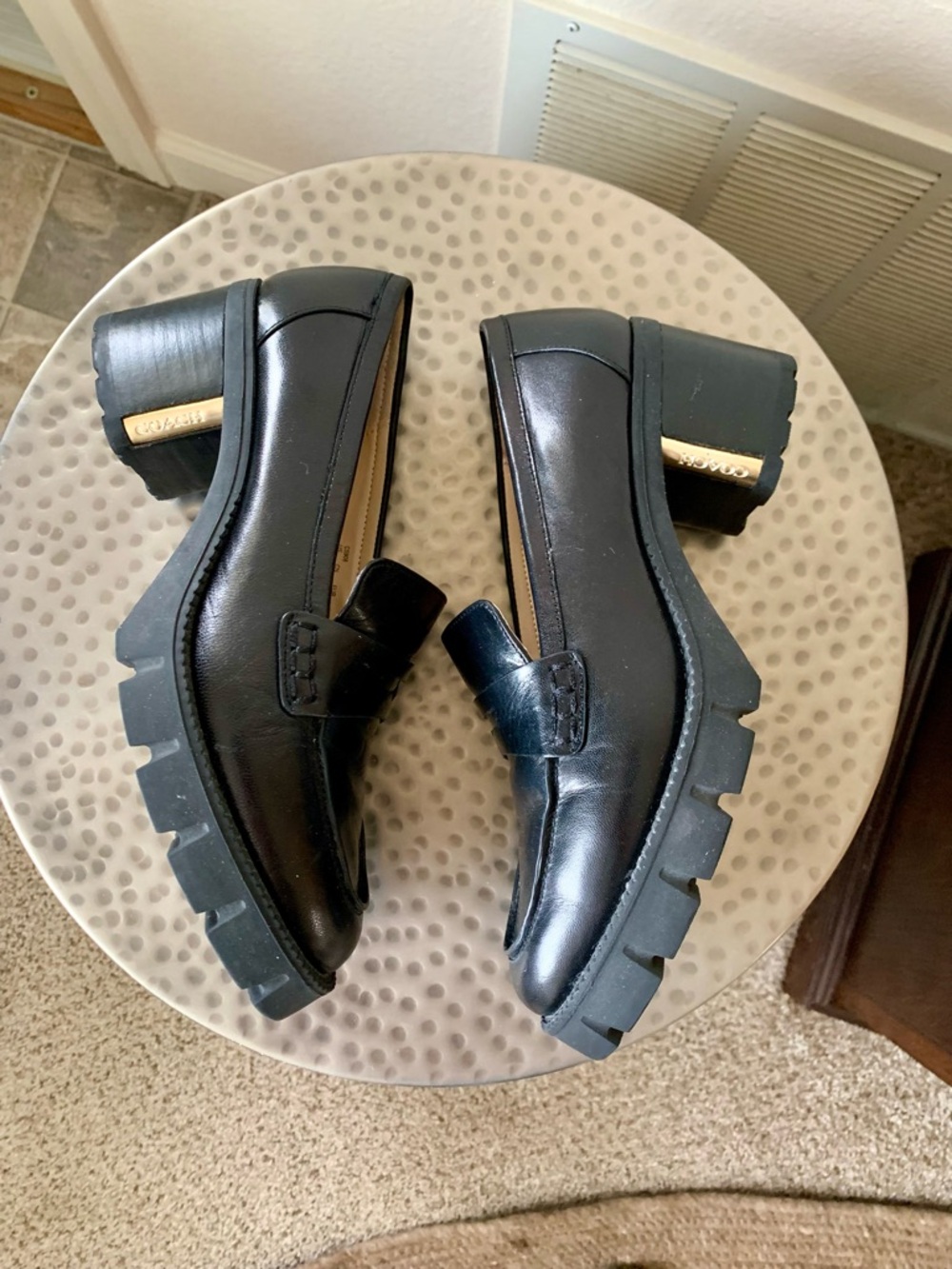 COACH CORA PLATFORM LOAFERS - Picture 6 of 10